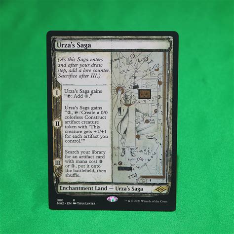 Urzas Saga Special Art Modern Horizon 2 MH2 Hologram Mtg Proxy Magic