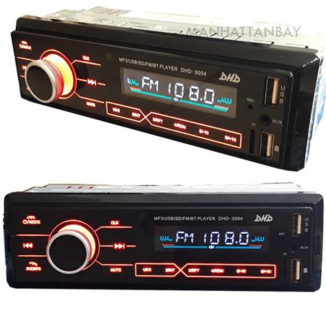 Jual Tape Mobil Single Din Car Mp Dhd Radio Fm Port Usb Dan