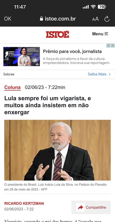 Thaismuquici O Retorno On Twitter Kkkkkkkkk Olha Essa Mat Ria Lula