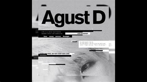 Agust D Give It To Me Audio YouTube