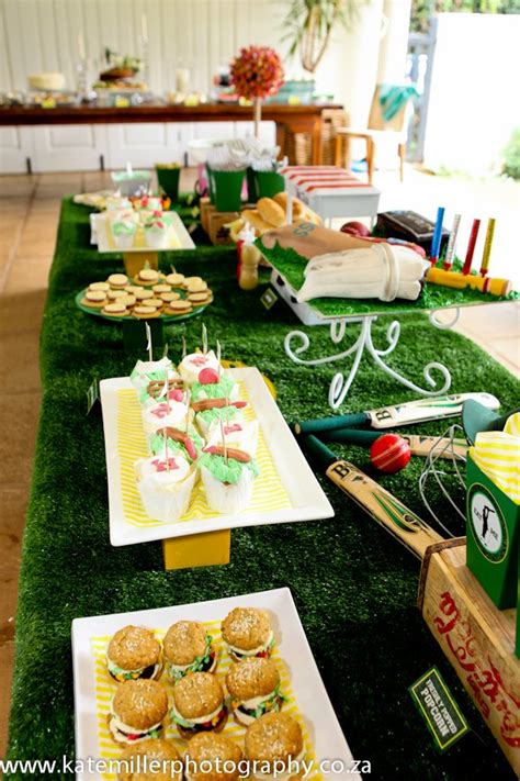 Loosh Creations Inspiration Cricket Themed Kids Party