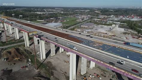 I-480 Valley View Bridge construction is under way | wkyc.com