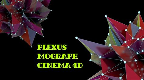 Cinema 4d Plexus Mograph Cinema 4d Plexus Products Cinema