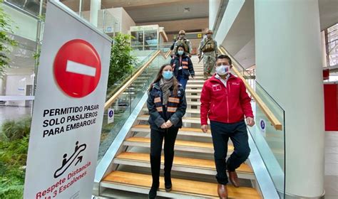 Refuerzan controles sanitarios en el Aeropuerto Araucanía