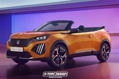 Peugeot 2008 Cabrio Ecco Come Potrebbe Apparire Render