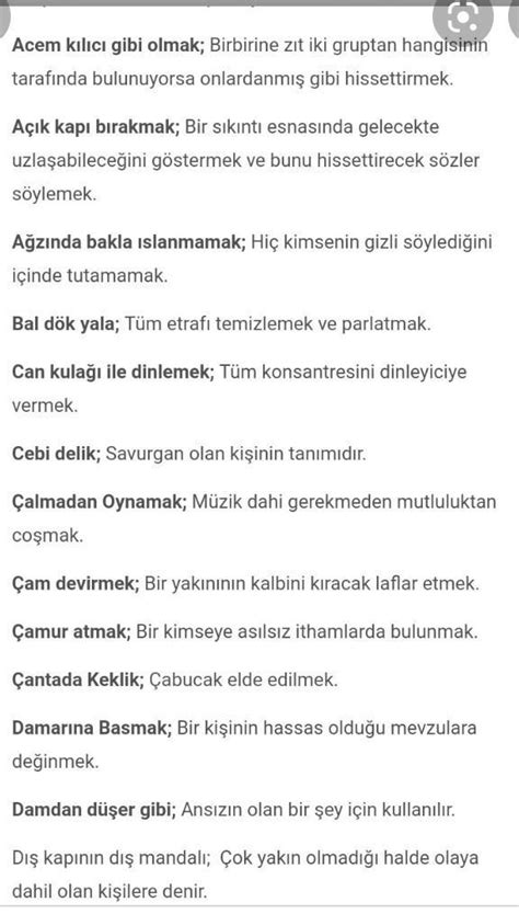 10 tane Atasözü Anlamı cümlede kullanımı En iyi seçcem ACİL