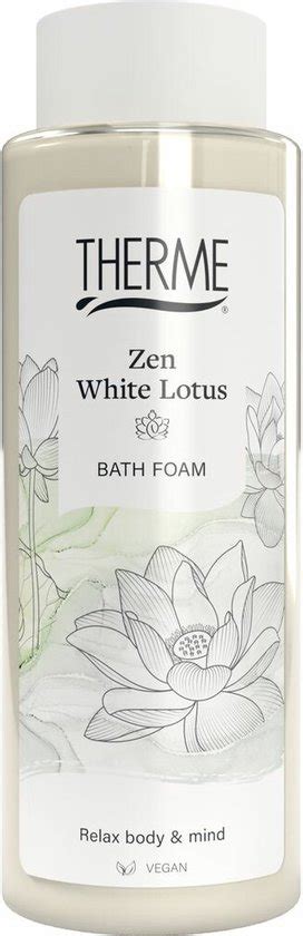 Therme Relaxing Foam Bath Zen White Lotus 500 Ml Bol