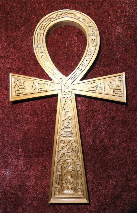 Ankh Cruz Egipcia Grande Decoracion Hogar 16cm 24 990 En Mercado Libre