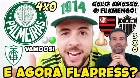 SEGUE O LÍDER PALMEIRAS ATROPELA O AMÉRICA MG E ATLÉTICO MG AMASSA