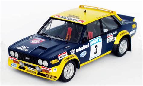 Miniature Fiat 131 Abarth 1 43 Trofeu Abarth Rallye Safari 1979