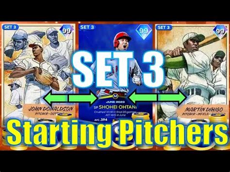 Set Best Starting Pitchers In Mlb The Show Use These Set Cards