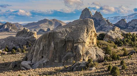 City Of Rocks National Reserve In Southern Idaho Stock Photo Download