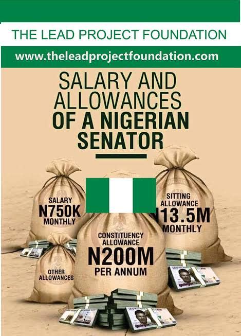 N700 000 Nigerian Senators Monthly Salary Revealed Politics 3 Nigeria