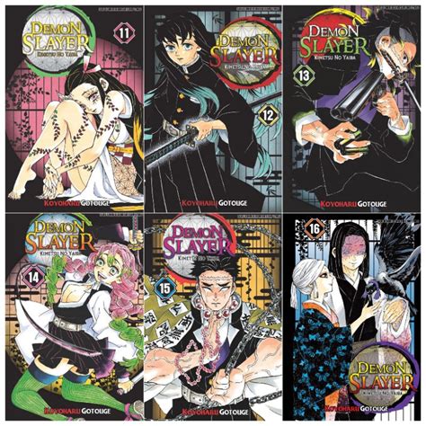 Jual Komik Demon Slayer Kimetsu No Yaiba Vol