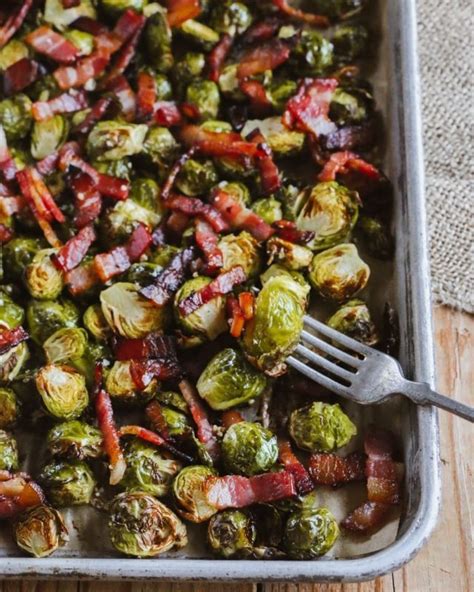 Maple Bacon Roasted Brussels Sprouts Artofit