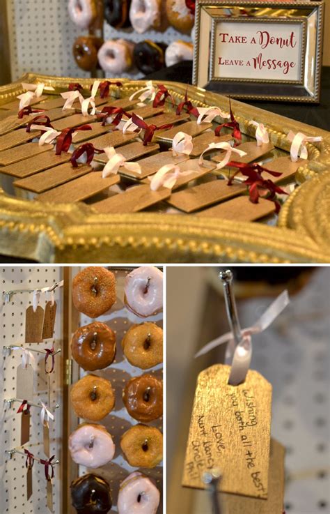 Elegant Wedding Donut Wall My Wedding Reception Ideas Blog Wedding