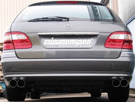 Eisenmann Edelstahl Duplex Sportauspuff Race Version Mercedes E Klasse