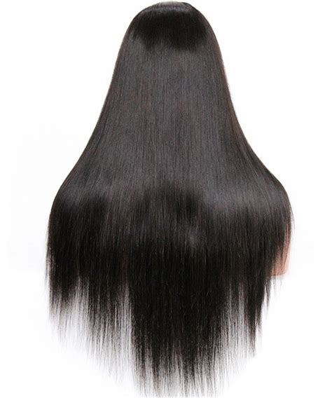 Invisilace Full Lace Human Hair Wigs Straight Density For Women