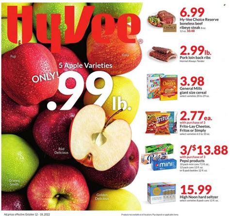 Hy Vee IA Weekly Ad Flyer Specials October 12 To October 18 2022