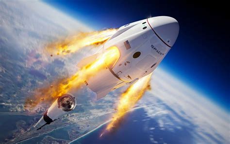 Spacex Réussit Son Test Déjection Dastronautes