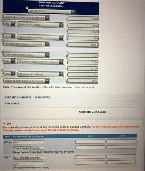 Solved Journalize The Adjusting Entries At July 31 On The