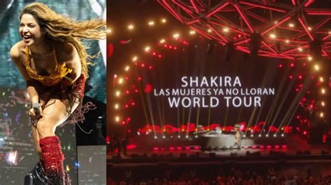 Shakira Sorprende Con Anuncio De Gira Mundial En Coachella 2024 Las