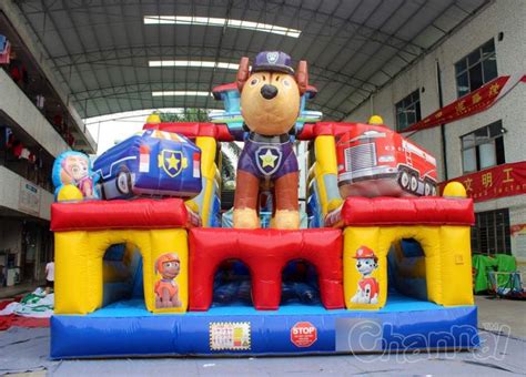 Paw Patrol Bounce Obstacle Course Channal Inflatables