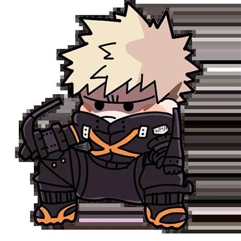 Telegram Sticker From Bakugou Katsuki Pack