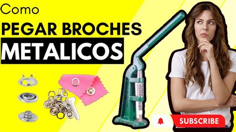 Cómo colocar Broches Metálicos Doble Aro MUY FACIL Ropa Bebé YouTube