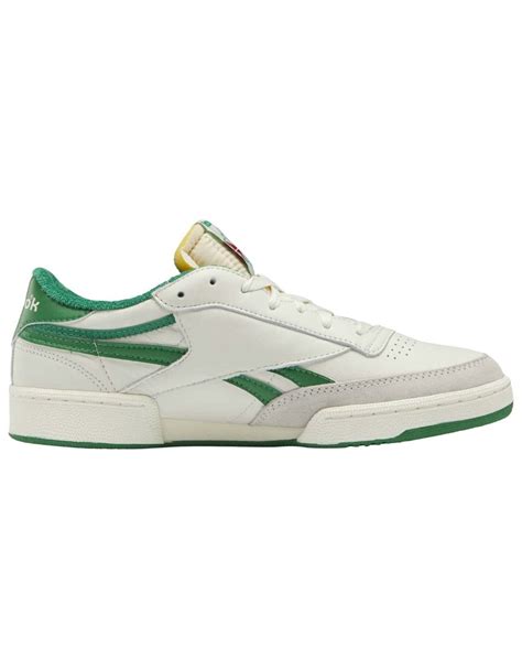 Reebok Club C Revenge Vintage Chalk Paper White Glen Green Sneakers