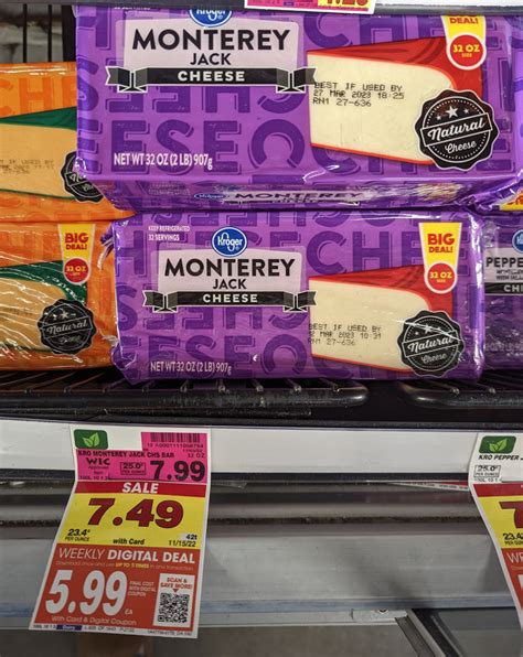 Kroger Cheese Big Bag Or Blocks Just 599 At Kroger Iheartkroger