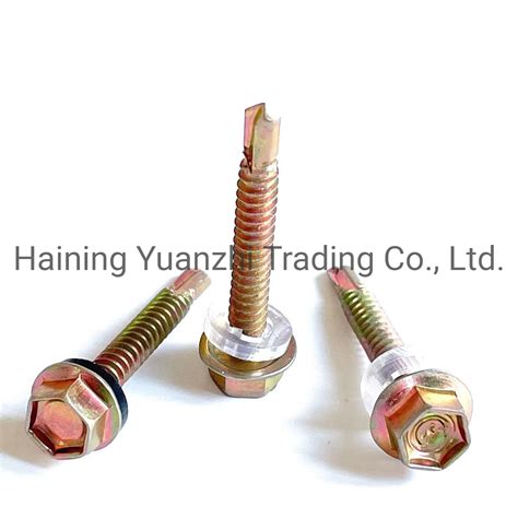 Hex Head Self Drilling Screw Tapping Self Drilling Screw China Screws