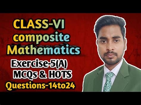 Composite Mathematics Class Fractions Ex A Mcqs Hots By