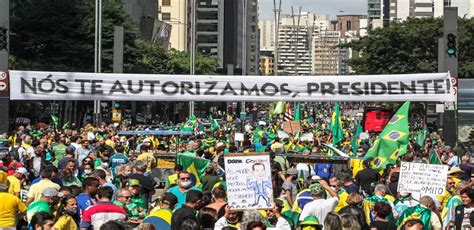 Governo Do SP Decide Liberar Avenida Paulista Para Bolsonaristas Em 7