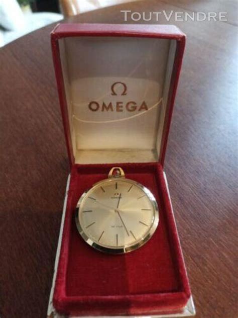 Montre Gousset Omega De Ville Plaque Or Jaune M Canique Vin Paris