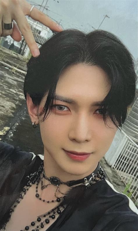 Ateez Yeosang Photocard Scan In Photocard Kang Yeo Sang Photo