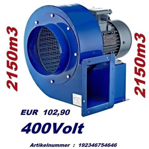 Industrie Radialgebl Se Mit Flansch Radialventilator Radial L Fter