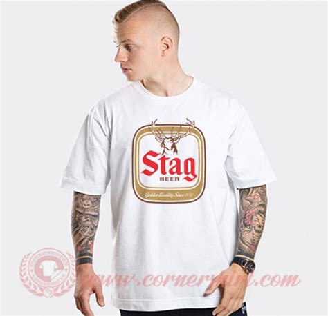 Stag Beer Custom Design T Shirts American Lager Beer Shirt