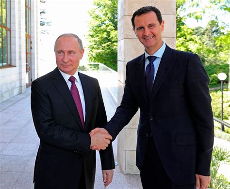 Putin Meets Assad In Surprise Trip To Syria I24NEWS