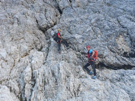 On Ice It Report Escursionismo Ferrata Mesule Piz Selva