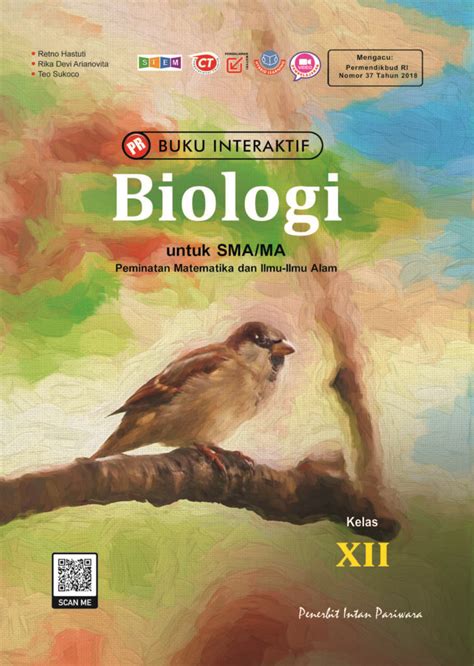 Buku Interaktif PR Biologi XII 2021 Intan Pariwara Edukasi