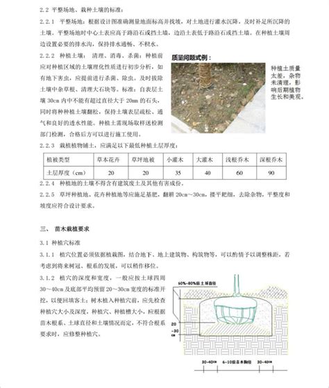 园林绿化施工工艺标准pdf 8p免费下载 园林施工工艺 土木工程网