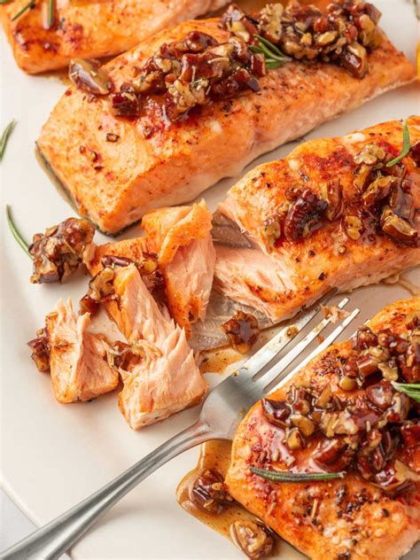 Best Maple Pecan Glazed Salmon Cookin With Mima