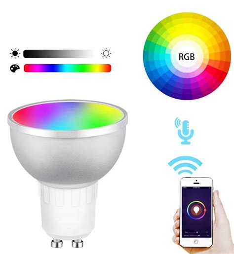 Żarówka LED Smart GU10 RGB CCT WIFI TUYA ŚCIEMNIA 7410105198794