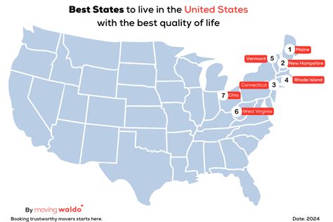 Top Best States To Live In The Us With The Best Quality Of Life