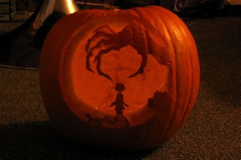 Coraline Pumpkin by StephieT on deviantART | Scary pumpkin carving ...