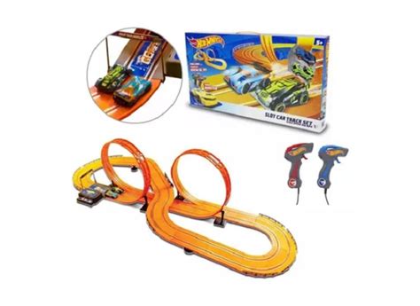 Pista Hot Wheels Deluxe Slot Car Track Set cm Bivolt Multikids em Promoção é no Buscapé