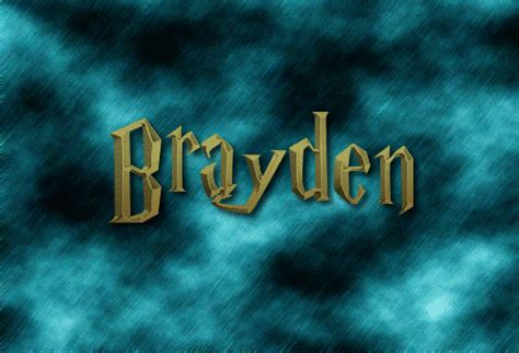 Brayden Logo Free Name Design Tool From Flaming Text