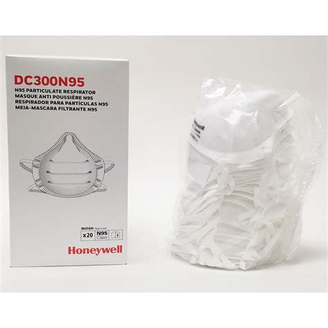 Honeywell Dc300n95 Molded Cup N95 Particulate Respirators 20 Face Mask