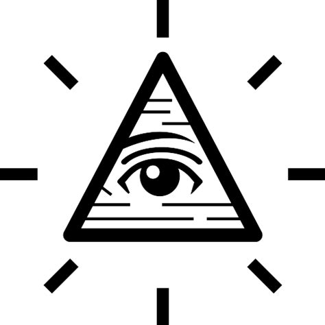 Pyramid Eye 3 Vector SVG Icon - SVG Repo